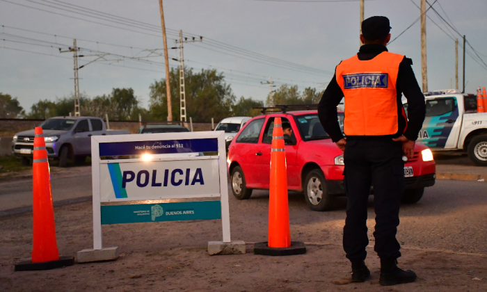 Florencio Varela: Prevención, operativo de interceptación en barrio Luján